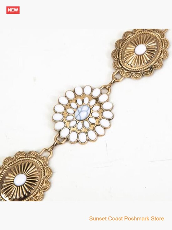 Zinc Alloy Metal Waist Chain Belt Blouse Dress Sweater Chain Belt Long
